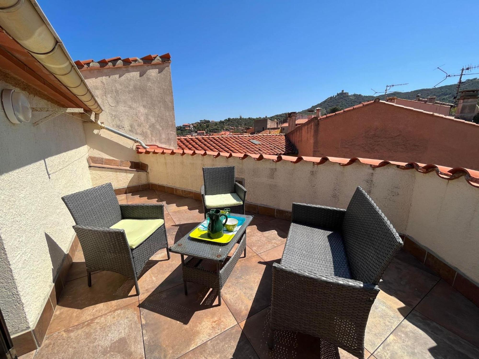 6Lam16 Maison Typique Avec Toit-Terrasse Collioure Zewnętrze zdjęcie